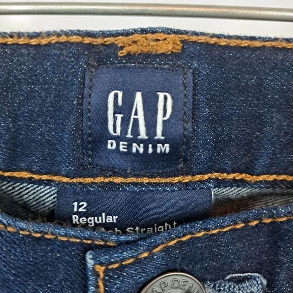 Gap Girls Stretch Straight Jeans NWT - Picture 5 of 12